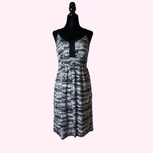 Simon Change Black and White Jersey Dress